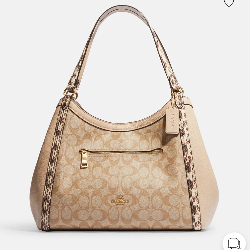 Coach Kristy Shoulder Bag In Colorblock Signature Canvas
